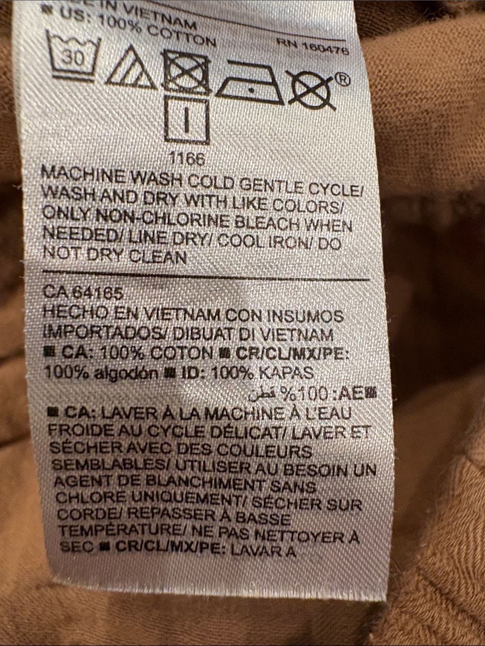 Linen Cropped Drawstring Pants Brand New - Picture 5 of 6